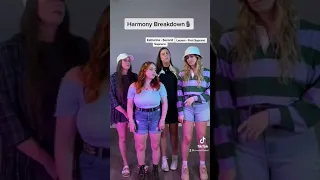 Cimorelli “When The Party’s Over” Harmony Breakdown #Shorts