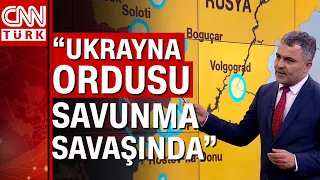 Putin'in askeri harekat stratejisi ne? Rusya nereleri vurdu? Uzman isim harita üzerinden anlattı...