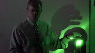 Diffraction Demo: Single Slit and Circular Aperture