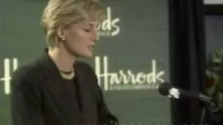 Princess Diana at book launch