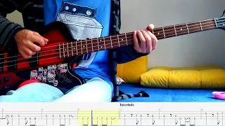 Lithium – Nirvana – Bass cover with tabs (4k)