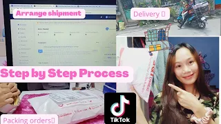 Paano mag arrange ng  TikTok Order or How to process TikTok order Step By Step Procedure ~ LALY