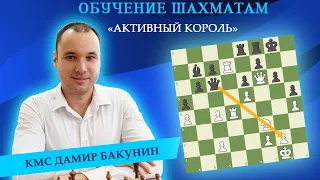 Шахматы / Активный король / Школа шахмат Smart Chess / КМС Дамир Бакунин