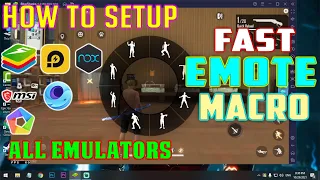 Free Fire Super Fast Emote Macro For All Emulators!!