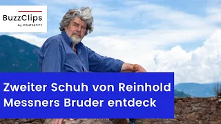 52 Jahre nach Tod: Schuh von Reinhold Messners Bruder entdeckt