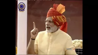 PM's FULL I-Day SPEECH: Modi speaks on Kashmir, demonetisation, GST & triple talaq