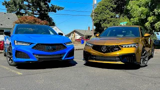 Type S Comparison: TLX vs Integra