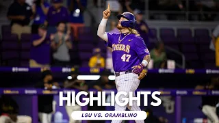 LSU Baseball Beats Grambling 26-2 | Highlights