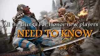 For Honor - A guide for all things new players should know! (leveling up, getting steel fast, more)
