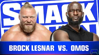 Brock Lesnar vs. Omos Full Match - WWE SmackDown