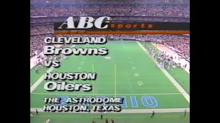 1988 Week 10 MNF - Browns vs. Oilers