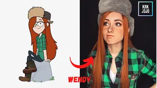 Gravity Falls Characters In Real Life ~ Kak Jojo