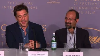 Bardem shoots down Cannes journalist over sexist joke