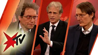 Maßnahmen-Zoff zwischen Forscher und Lauterbach: „Das ist doch absurd!“ | stern TV