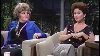 Shelley Winters & Annie Potts On The Tonight Show  - 1984