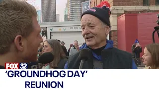 Bill Murray, 'Groundhog Day' cast reunite in Chicago for 30th anniversary