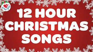 Best 12 Hours Christmas Songs and Carols with Lyrics 🎄 Popular Merry Christmas Music 🎅 2023