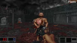 Старые компьютерные игры MS-DOS для 3dfx Voodoo: BLOOD Plasma Pack - 1997 год.