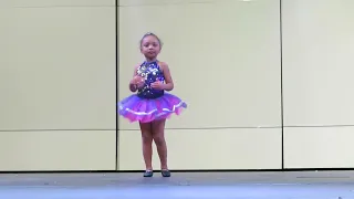 4 year old Mila dance recital 5-7-23