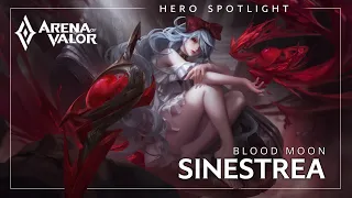 Hero Spotlight: Sinestrea — Blood Moon | Arena of Valor | TiMi