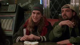 Dogma/Best scene/Kevin Smith/Linda Fiorentino/Jason Mewes