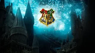 The Battle of Hogwarts [ASMR] ⚡ Harry Potter Ambience ⋄ Distant Battle 💥 Magical Shield ✨