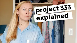 PROJECT 333 DECLUTTERING METHOD EXPLAINED