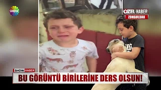 Bu görüntü birilerine ders olsun!