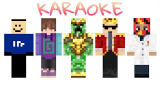 Karl Jacobs, Quackity, Eret, Awesamdude and Ponk do karaoke on stream