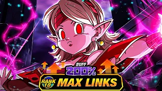 PRETTY GOOD! LEVEL 10 LINKS 100% RAINBOW STAR BRAINWASHED SUPREME KAI OF TIME! (DBZ: Dokkan Battle)