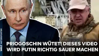UKRAINE-KRIEG: Wagner-Chef Prigoschin wütet! Dieses Video wird Putin auf die Palme bringen