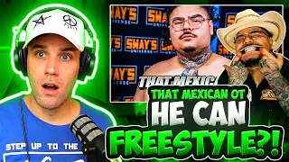 OFF TOP FREESTYLE?! | Rapper Reacts to That Mexican OT - "Sway Freestyle"