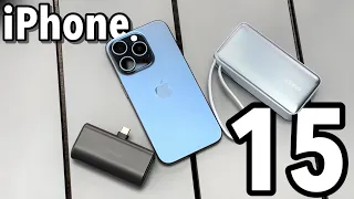 Best Accessories for your new iPhone 15! Anker Nano Power Bank & Anker Nano Charger!