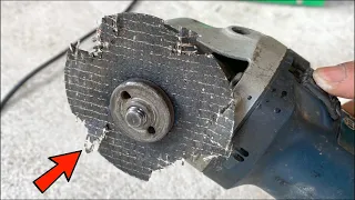 Why Was It Thrown Away? The Welder's Secret That Won't Throw Away Broken Grinding Wheels