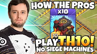 TH10 Attack Strategies used by the PROs! Best TH10 Attack Strategies without SIEGE | Clash of Clans