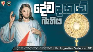 "Divine Mercy" Retreat 2024 | Adoration: Fr. Augustine Vallooran VC | English - Sinhala | DRCC