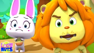 The Lion And The Rabbit Story - Sing Along | Pretend and Play Song | Short Stories for Kids