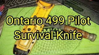 (857) Ontario 499 USAF Survival Knife