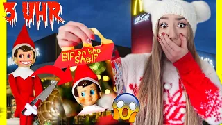 KAUFE & ÖFFNE niemals ELF on the Shelf HAPPY MEAL vor WEIHNACHTEN 3 UHR nachts (Er STALKT & BEWEGT)