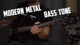 How to Get a Modern Metal Bass Tone