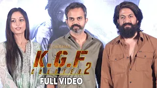 Full Video - KGF Chapter 2 Tamil Pre Release Event | KGF Chapter 2 Press Meet | Yash | Srinidhi