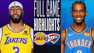 LA Lakers vs OKC Thunder Game Highlights | March 5. 2024