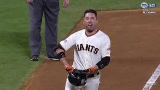 2014 NLCS Gm5: Ishikawa sends Giants to World Series with homer