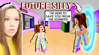 Future SILLY Came To Save Me From The ZOMBIES in BROOKHAVEN with IAMSANNA (Roblox Roleplay)