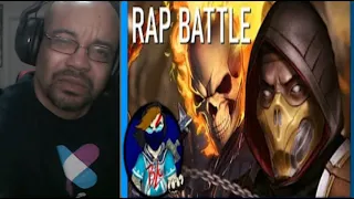 My Reaction: Scorpion Vs Ghost Rider   A Rap Battle by B Lo ft  Titanium1208