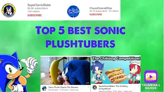 Top 5 best sonic plushtubers