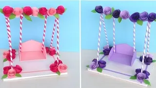 PAPER SWING || HOW TO MAKE PAPER SWING || JHULA✨️💞 |