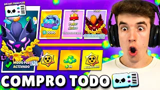 COMPRO *TODO* EL MEJOR PASE de BATALLA de BRAWL STARS