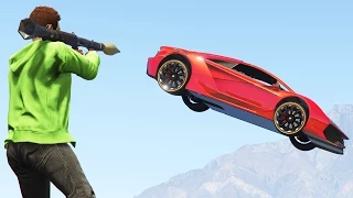 RPGS VS SUPER CARS! (GTA 5 Funny Moments)