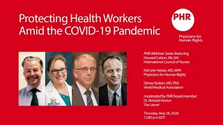 Protecting Health Workers Amid the COVID-19 Pandemic